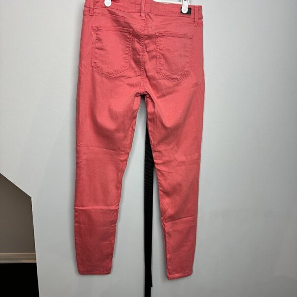EUC - Paige Verdugo Ultra Skinny in Coral - Size 31 - Picture 3 of 6